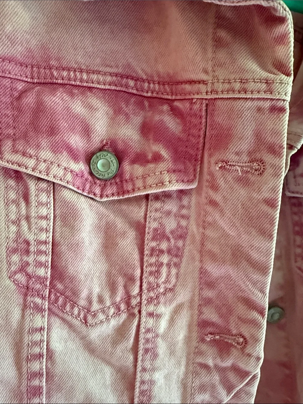 Free people rumors Pink Denim Jacket - Women - Picture 4 of 6